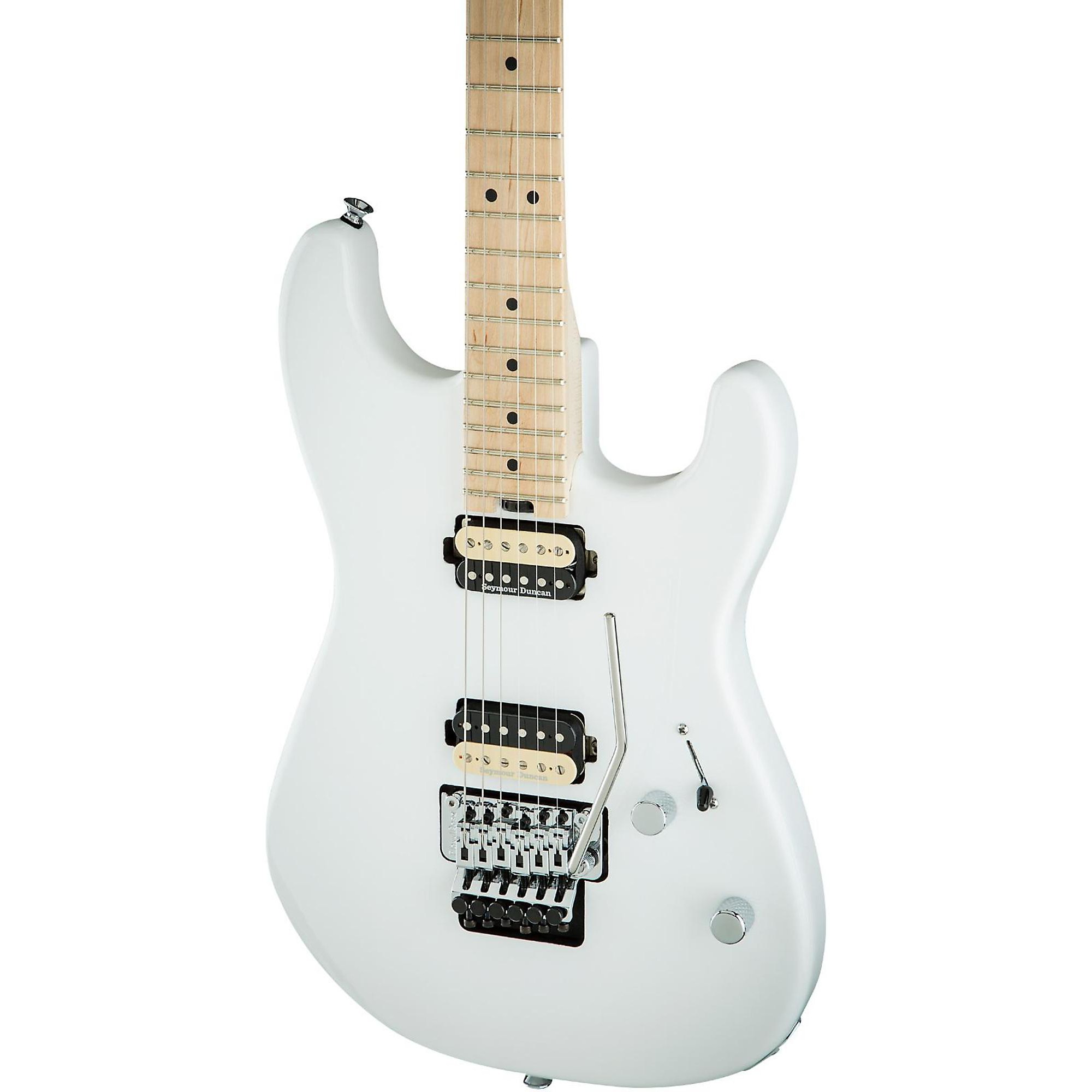 Charvel Pro Mod San Dimas Style 1 2H FR Electric Guitar Snow White | Guitar  Center