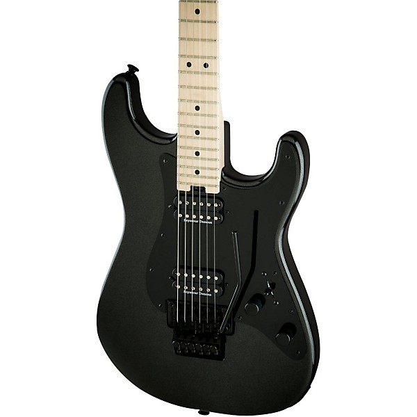 Open Box Charvel Pro Mod So Cal Style 1 2H FR Electric Guitar Level 2 Metallic Black 190839063359