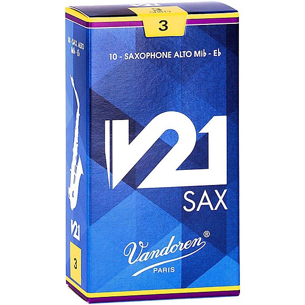 Vandoren V21 Alto Saxophone Reeds 3