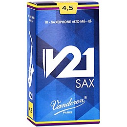 Vandoren V21 Alto Saxophone Reeds 4.5