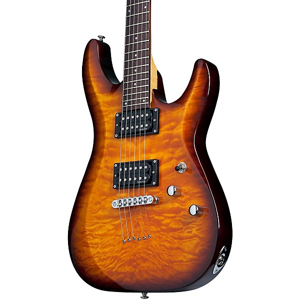 Schecter Guitar Research C-6 Plus Electric Guitar Vintage Sunburst