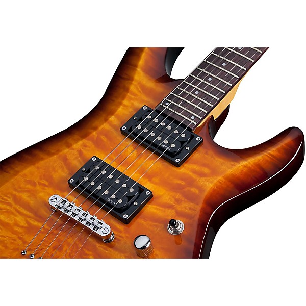 Schecter Guitar Research C-6 Plus Electric Guitar Vintage Sunburst