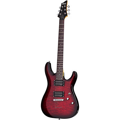 Schecter Guitar Research C-6 Plus Electric Guitar Transparent Cherry Burst for sale
