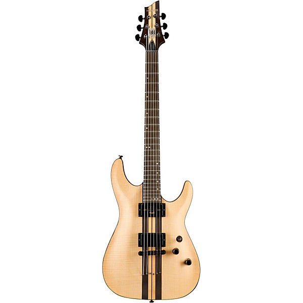 Schecter Guitar Research C-1 Flamed Maple 40th Anniversary Electric Guitar Natural Pearl