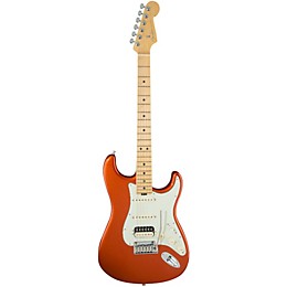 Open Box Fender American Elite Stratocaster HSS Shawbucker Maple Fingerboard Electric Guitar Level 2 Autumn Blaze Metallic 190839120847
