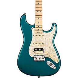Open Box Fender American Elite Stratocaster HSS Shawbucker Maple Fingerboard Electric Guitar Level 2 Ocean Turquoise 190839379313