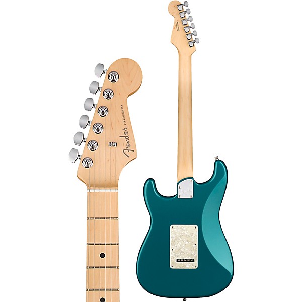 Open Box Fender American Elite Stratocaster HSS Shawbucker Maple Fingerboard Electric Guitar Level 2 Ocean Turquoise 19083...