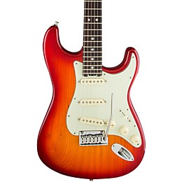 Open Box Fender American Elite Rosewood Stratocaster Electric Guitar Level 2 Aged Cherry Burst 190839081537