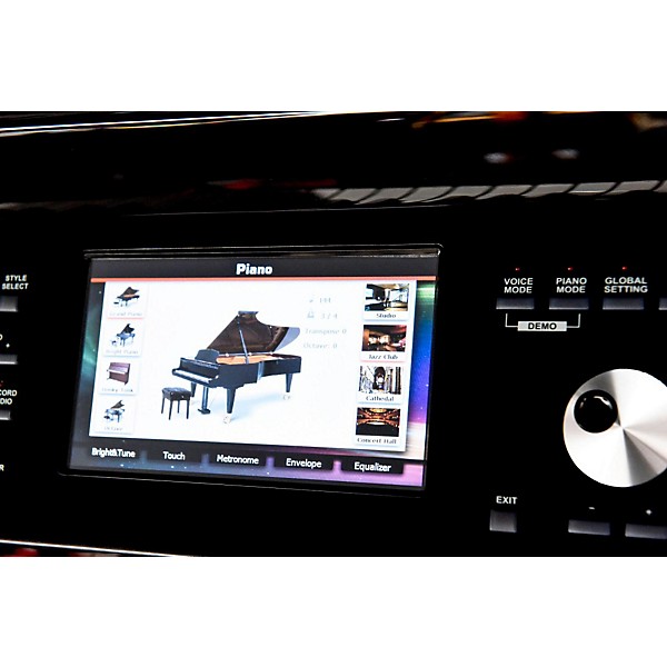 Open Box Suzuki MDG-4000ts TouchScreen Baby Grand Digital Piano Level 1 Black