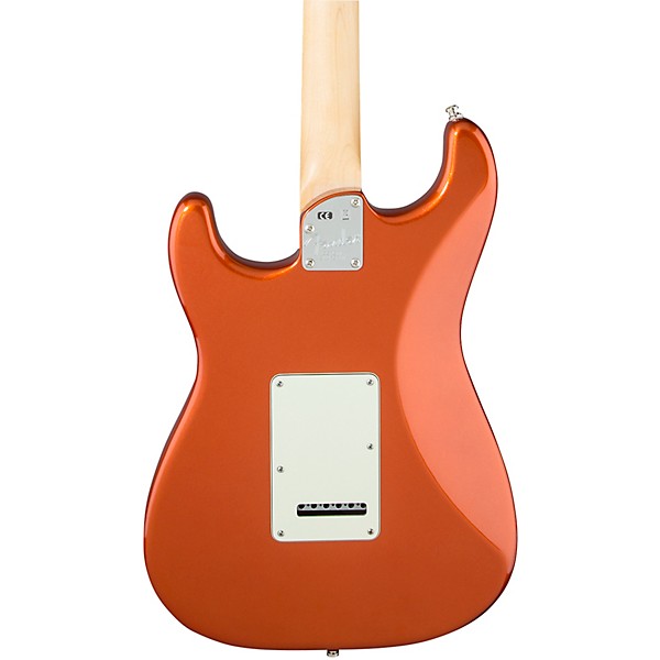 Fender American Elite Stratocaster Maple Fingerboard Electric Guitar Autumn Blaze Metallic