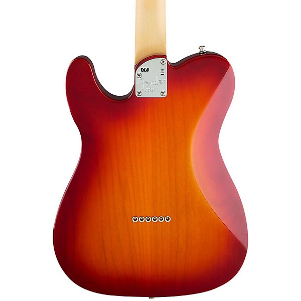 Open Box Fender American Elite Telecaster Rosewood Fingerboard Electric Guitar Level 2 Aged Cherry Burst 190839182036