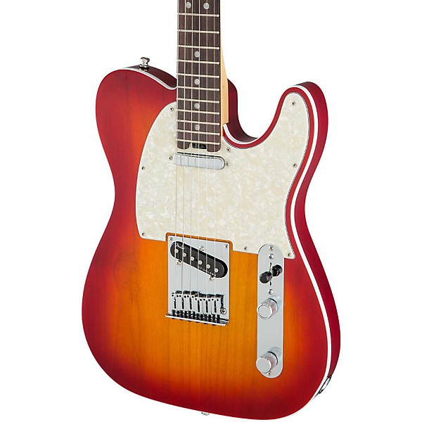 Open Box Fender American Elite Telecaster Rosewood Fingerboard Electric Guitar Level 2 Aged Cherry Burst 190839182036