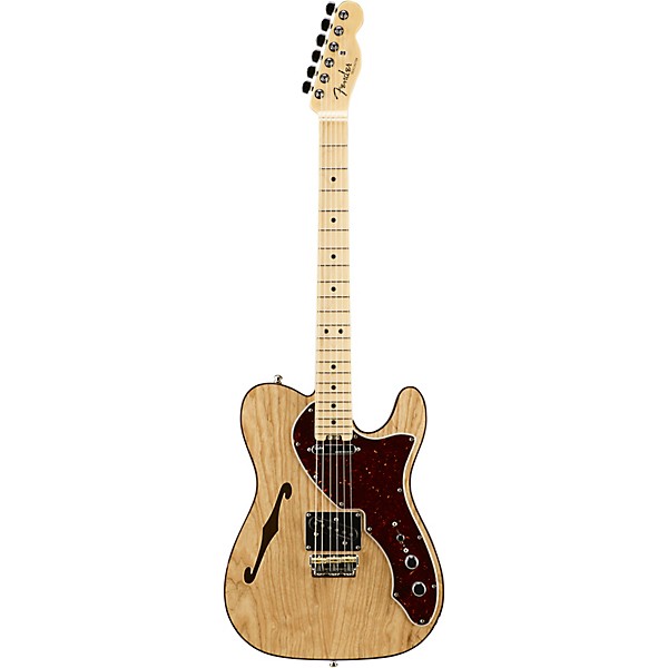 Open Box Fender American Elite Telecaster Thinline Maple Fingerboard Electric Guitar Level 2 Natural 888366040140