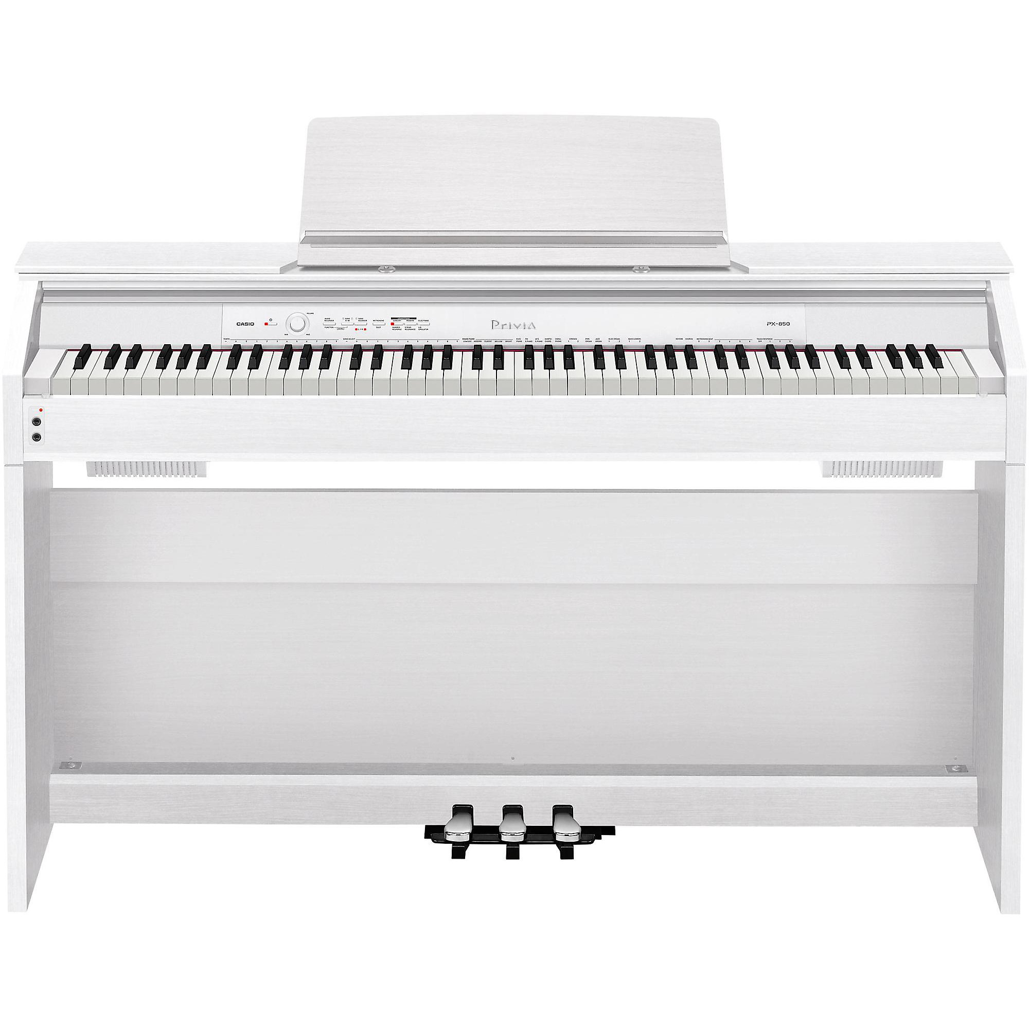 Casio Privia PX-850 88-Key Digital Piano White | Guitar Center
