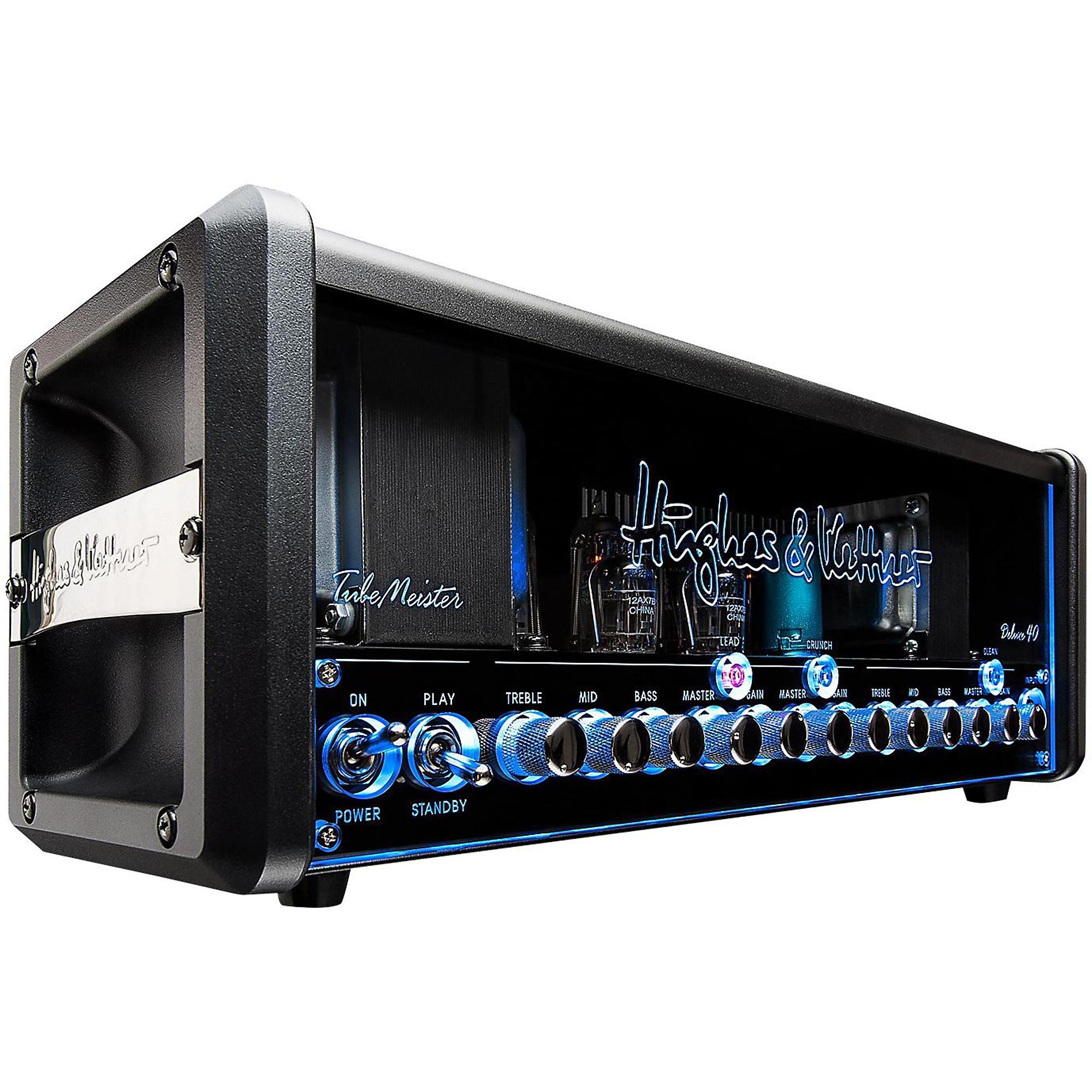 Hughes & Kettner TM40 TubeMeister Deluxe 40 40W Guitar Amp Head Black