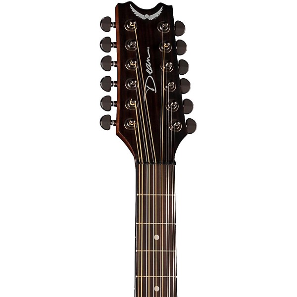Dean AXS Dreadnought 12-String Acoustic Guitar Satin Natural
