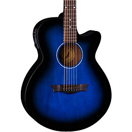 Dean AXS Performer Acoustic-Electric Guitar Blue Burst