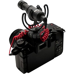 RODE VideoMicro Compact Directional On-Camera Microphone With Shockmount, Windshield and Patch Cable