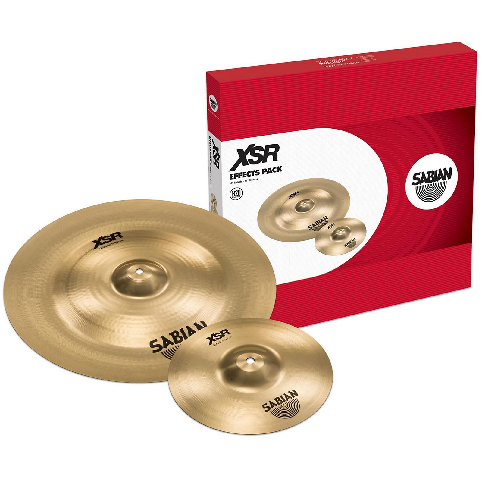 SABIAN XSR Effects Pack Cymbals Guitar Center