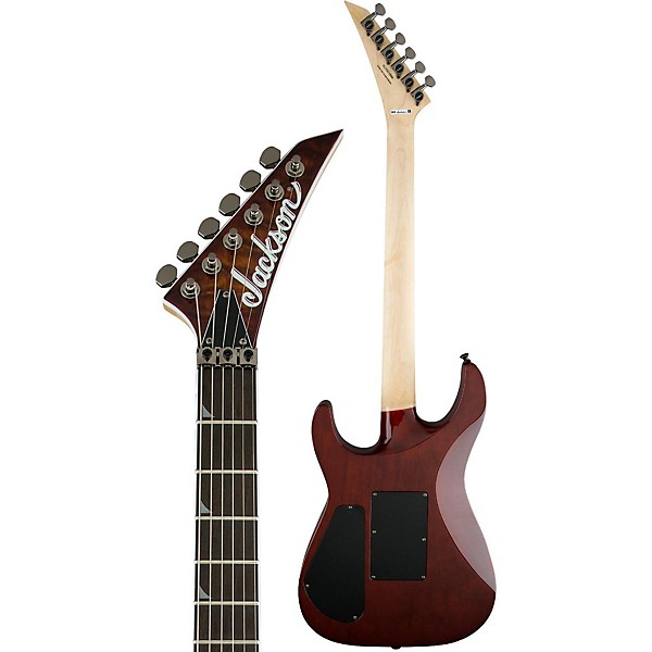 Open Box Jackson Pro Series SL2Q Soloist Electric Guitar Level 2 Transparent Root Beer 190839198051
