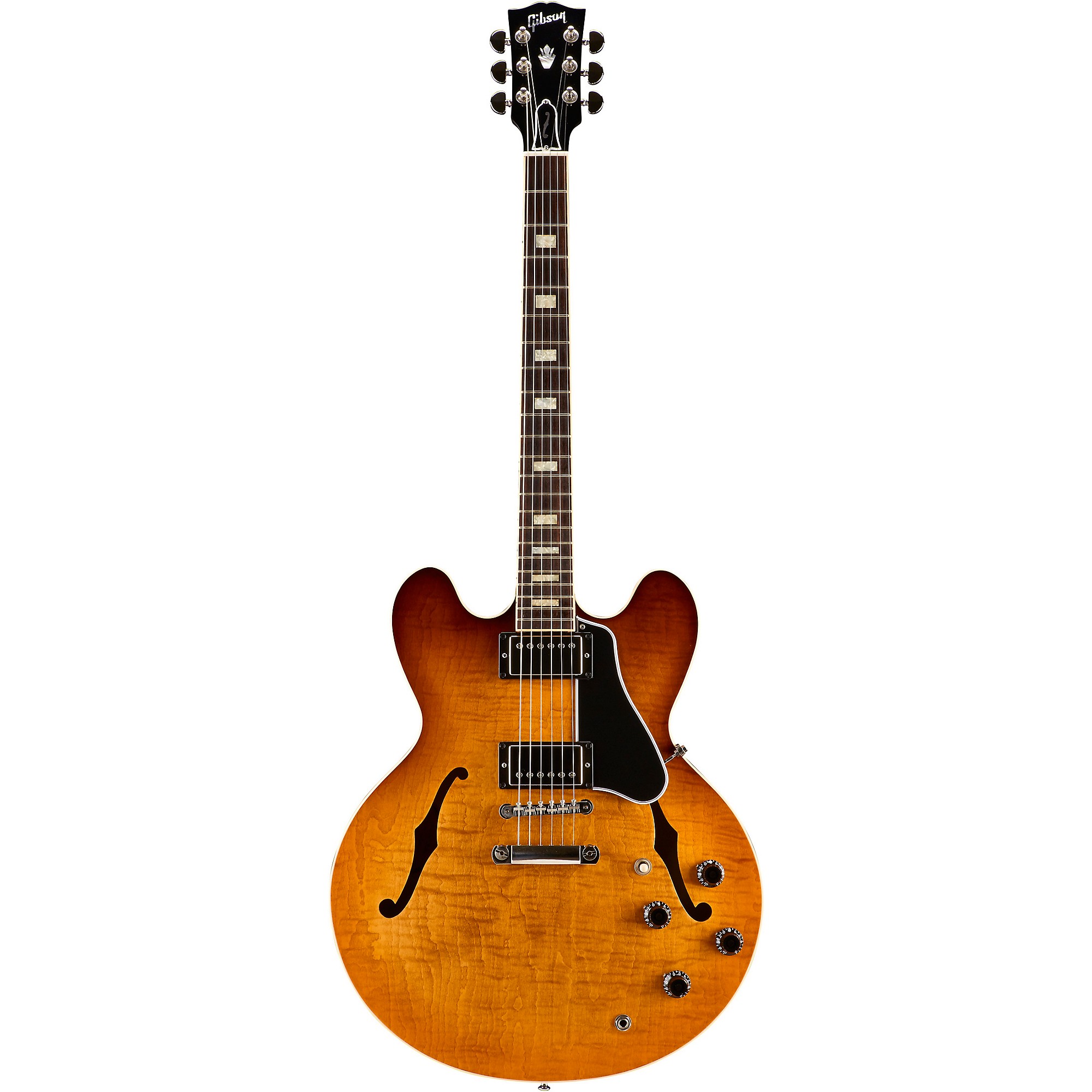 Platinum Gibson ES-335 Premier Figured Semi-Hollow Electric Guitar
