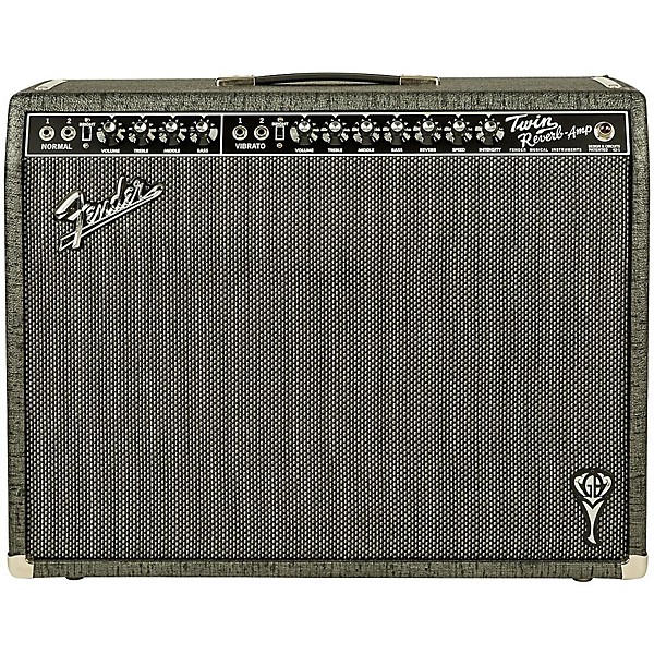 Fender GB George Benson Twin Reverb 2x12 Guitar Combo Amp Gray