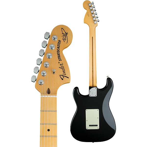 Fender Artist Series The Edge Strat Maple Fingerboard Electric Guitar Black