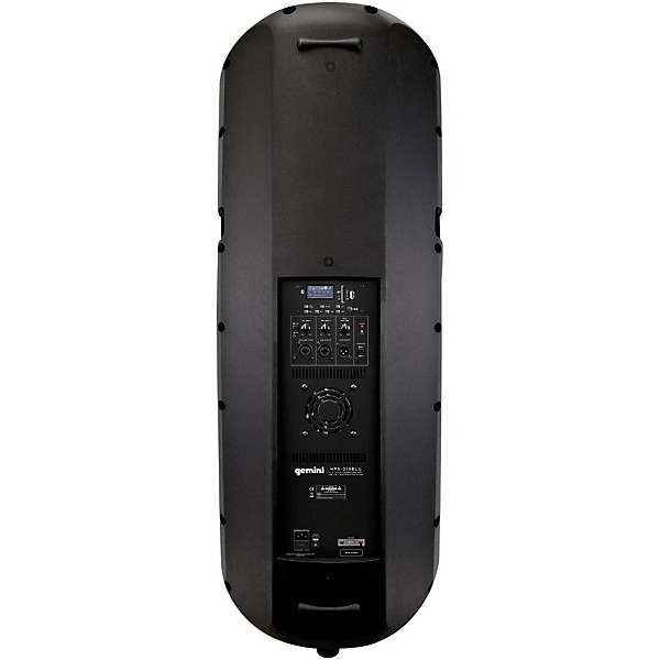 Open Box Gemini HPS-215BLU Dual 15" D-Class Powered Speaker with Bluetooth Level 2 Regular 190839649034