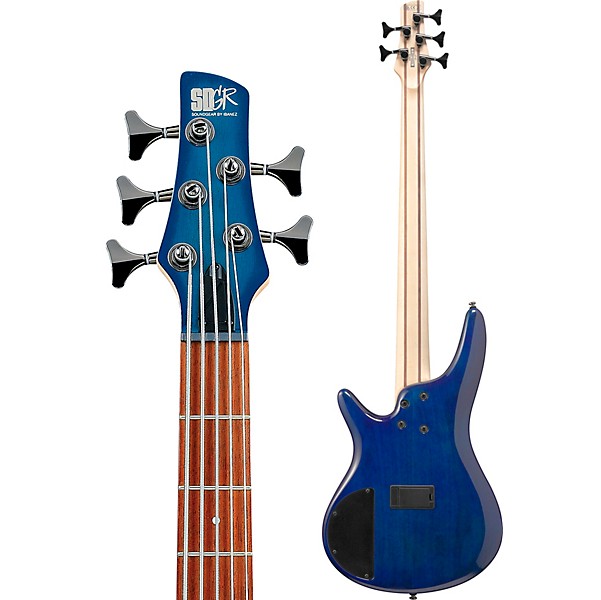 Ibanez SR375E 5-String Bass Sapphire Blue