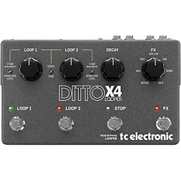 TC Electronic Ditto X4 Looper Effects Pedal