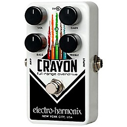 Open Box Electro-Harmonix CRAYON Full Range Overdrive - 69 Level 1
