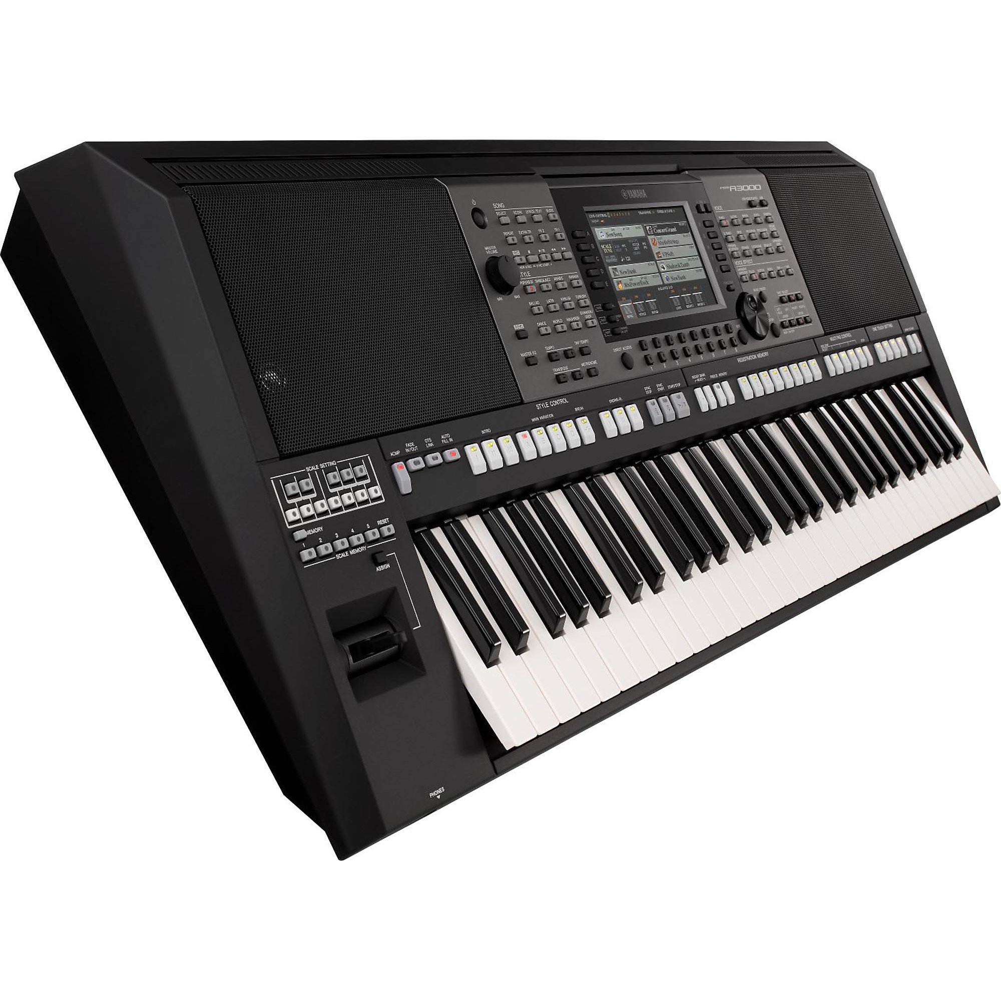 Yamaha PSRA3000 61-Key Arranger Keyboard Black | Guitar Center