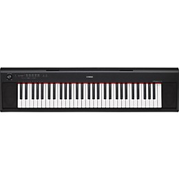 Open Box Yamaha NP12 61-Key Entry-Level Piaggero Ultra-Portable Digital Piano Level 2 Black 190839467843