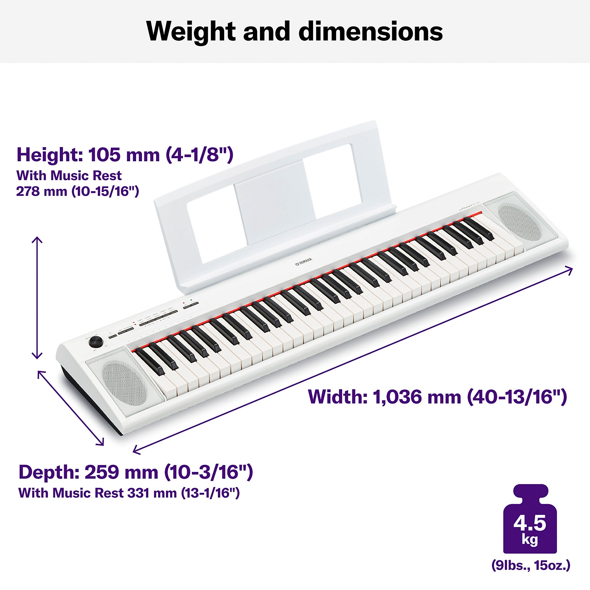 Open Box Yamaha NP-12 61-Key Entry-Level Piaggero