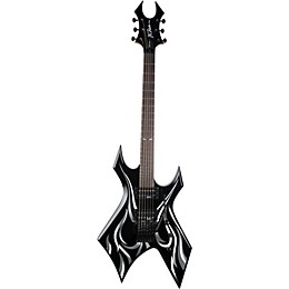 B.C. Rich Kerry King Warlock 2 Tribal Electric Guitar Onyx