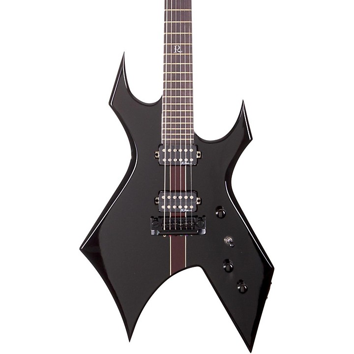 B.C. Rich Warlock Core Electric Guitar Black and Red | Guitar Center
