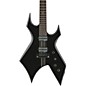 B.C. Rich Warlock Core Electric Guitar Bullet Proof Black thumbnail