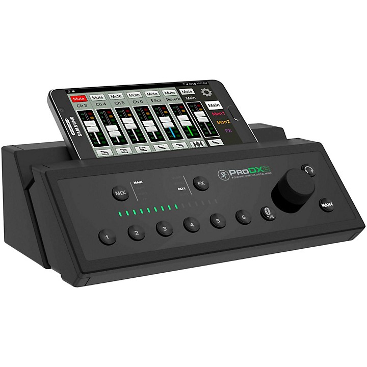 【希少】8チャンネル　ワイヤレス　デジタルミキサー　MACKIE pro dx8 MACKIE MIX8 8チャンネル コンパクト ミキサー マッキー 【 仙台