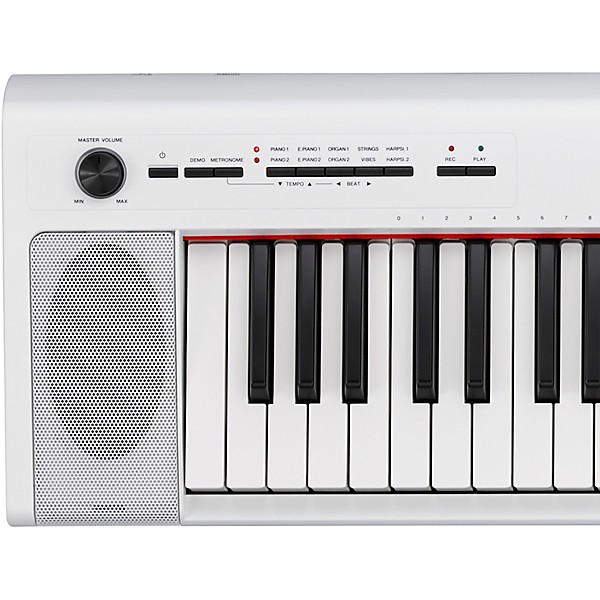 Open Box Yamaha NP-32 76-Key Piaggero Portable Keyboard Level 2 White 190839866547