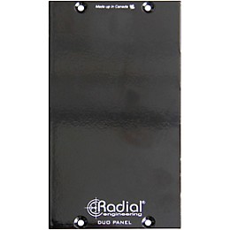 Radial Engineering Duo 500 Series Double Wide Filler Panel