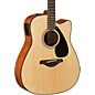 Yamaha FG Series FGX800C Acoustic-Electric Guitar Natural thumbnail