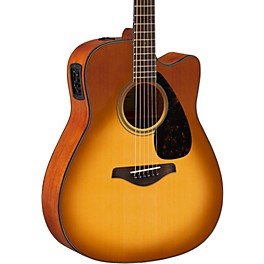 Yamaha FG Series FGX800C Acoustic-Electric Guitar Natural Yamaha FG Series FGX800C Acoustic-Electric Guitar Sand Burst