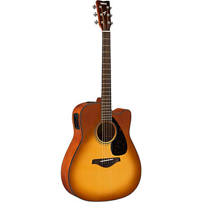 Yamaha Fg Series Fgx800c Acoustic-Electric Guitar Sand Burst for sale