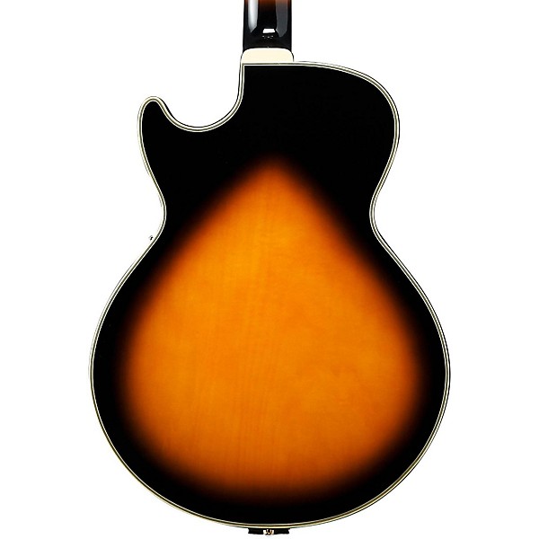 Ibanez GB Series GB10SE George Benson Signature Hollow Body Electric Guitar Brown Sunburst Tortoise Pickguard