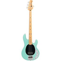 Open Box Ernie Ball Music Man 40th Anniversary "Old Smoothie" Stingray Electric Bass Guitar Level 2 Mint Green 190839378668