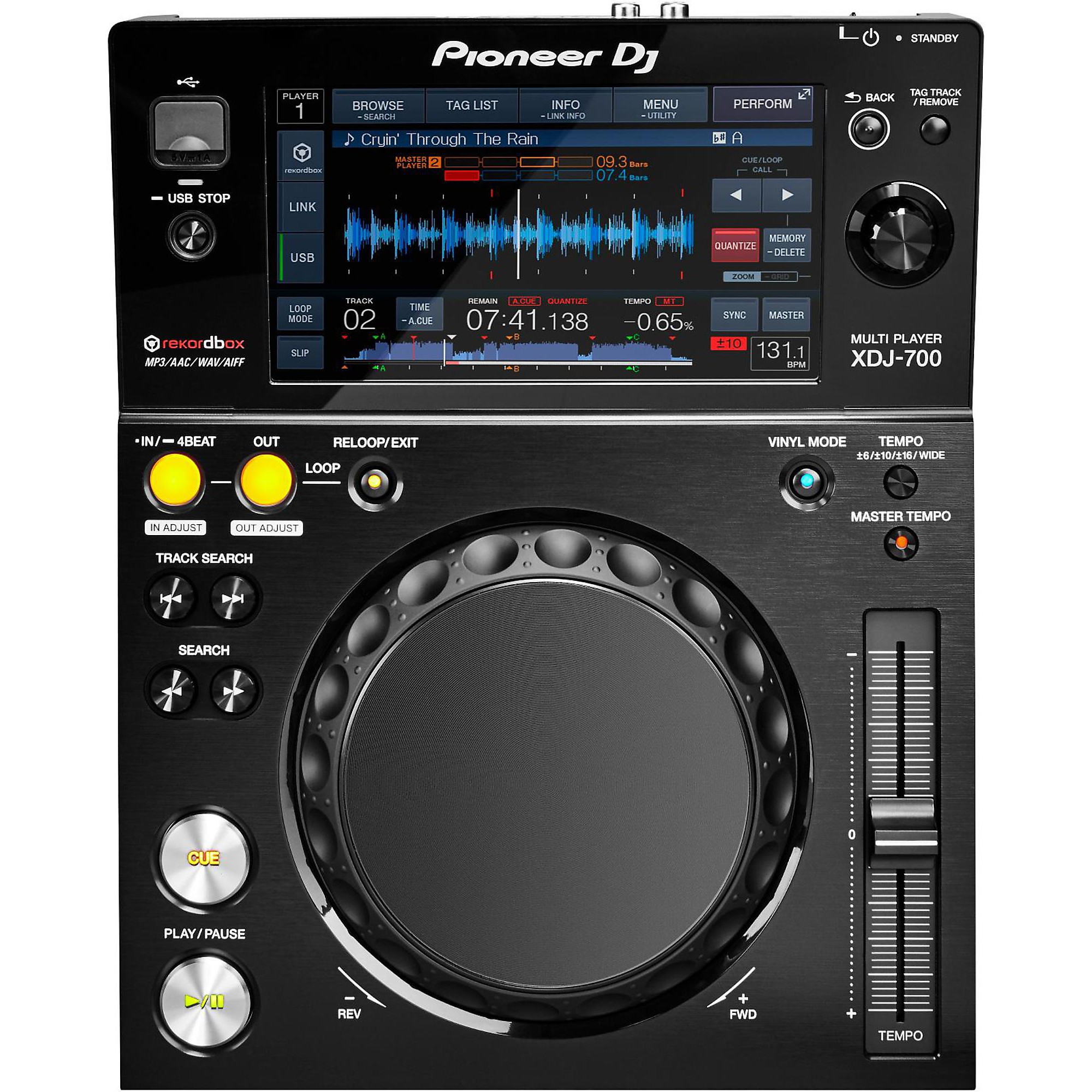 DJ機材 Pioneer Compact Disc Player Pioneer DJ XDJ-700 Compact Digital Player | Guitar Center