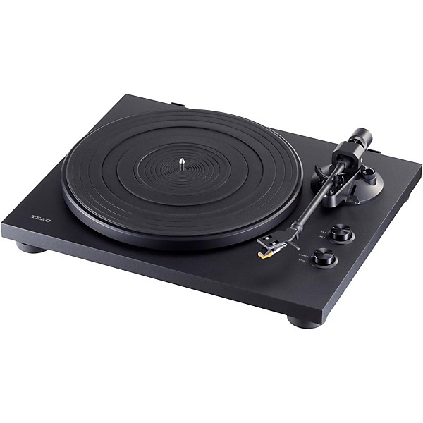 Open Box TEAC TN-200 Belt Drive Record Player with USB Output Level 1 Black
