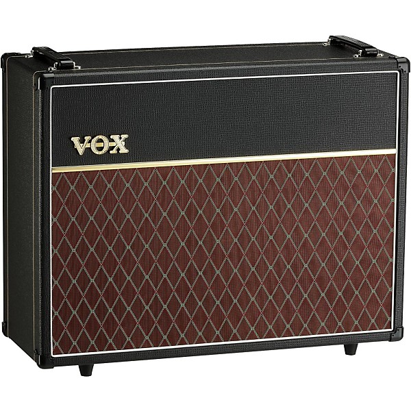 Open Box VOX V212C Custom 2X12 Speaker Cabinet Level 1 Black
