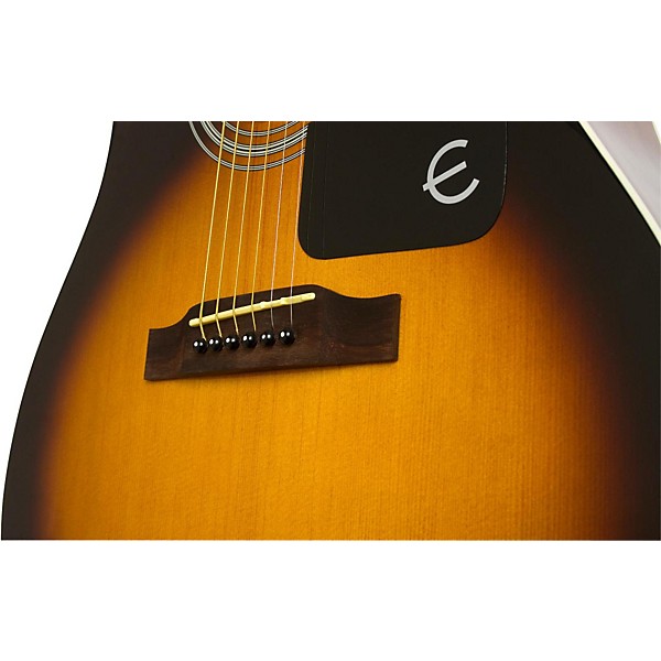 Open Box Epiphone Ltd. Ed. AJ-100 Acoustic Guitar Vintage Sunburst
