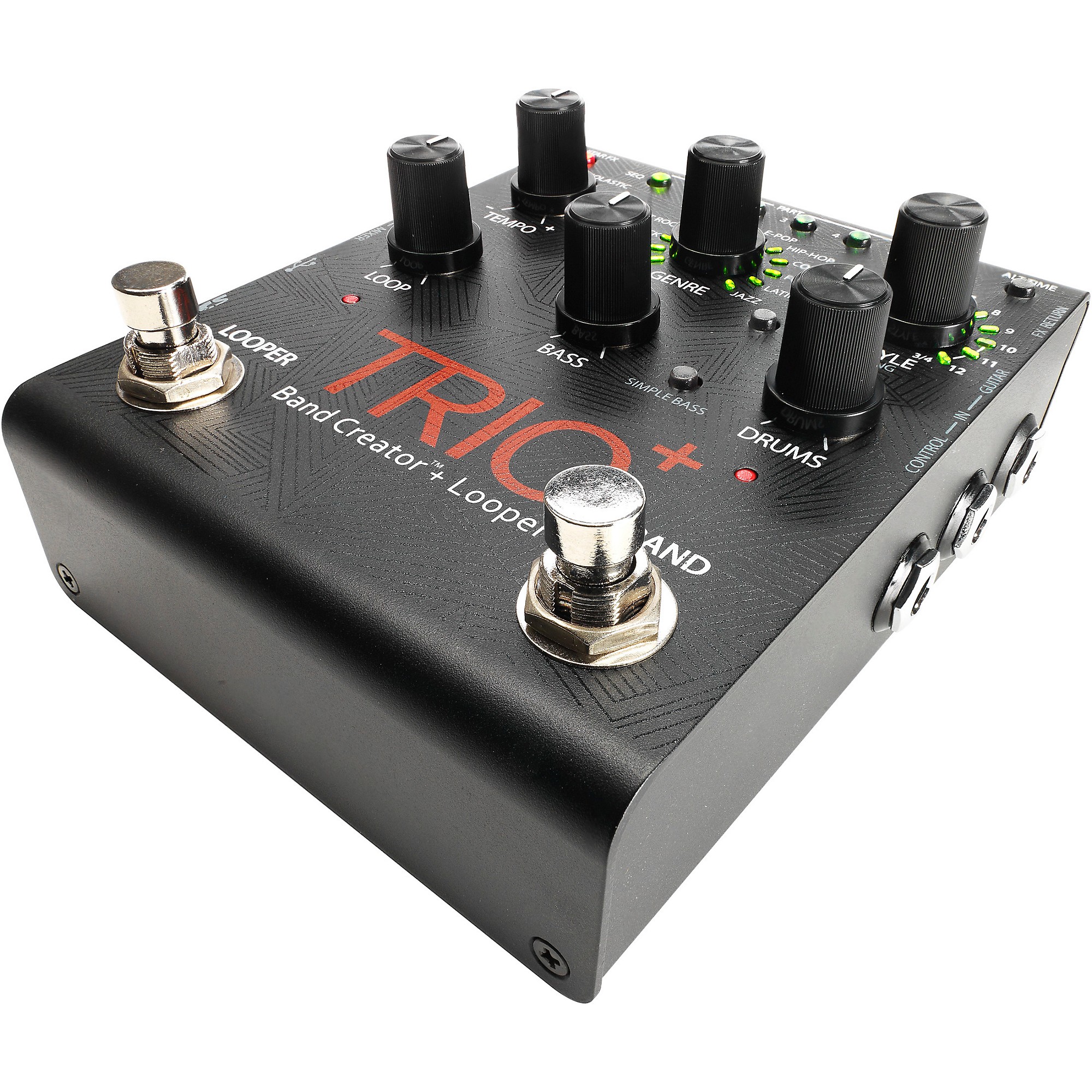 DigiTech TRIO+ Band Creator + Looper Guitar Effects Pedal | Guitar